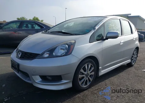 2013 Honda Fit Sport из США, поврежденный, VIN JHMGE8H50DC011002